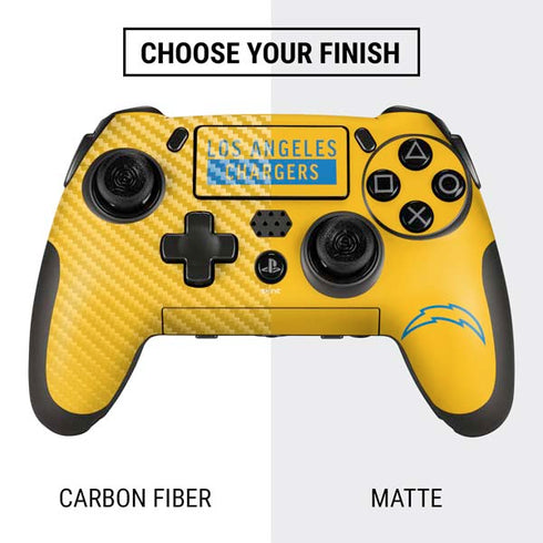 NFL Los Angeles Chargers Yellow Performance Series PlayStation Scuf Vantage 2 Controller Skin